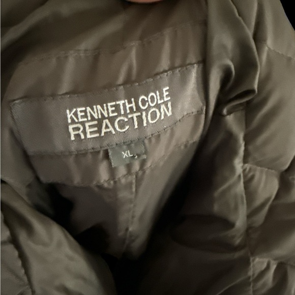 Kenneth Cole Reaction Dark Gray Quilted Jacket - Picture 4 of 5